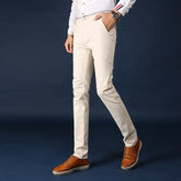 Classic Cotton Office Suit Pants