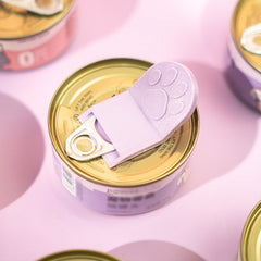 Cute Cat Paw Pet Food Can Opener Easy Ring Pull Opener Tool for Cat Dog Canned Food Protect Nails Ergonomic Kitchen Accessories
