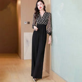 TITLE: Striking Wide Leg Style Jumpsuit
