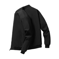 Slim Casual Zip Bomber Jacket