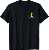 French Marine Print Cotton Tee