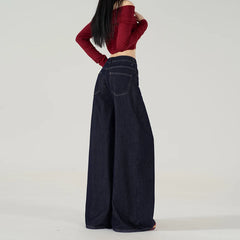 Loose Straight Casual Denim Jeans