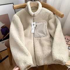 Warm Stand Collar Motorcycle Jacket