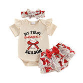 Floral Ruffle Toddler Summer Set