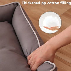 Bite-Resistant Four Season Square Bed