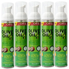 Curly Hair Mousse(100ml) For Wigs Strong Hold Olive Oil Hair Styling Mousse Anti-Frizz Hair Foam Mousse For Styling Hair Women