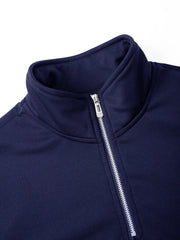 Half Zip Turtleneck Pullover