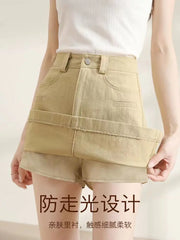 Modern High Waist Mini Skirt
