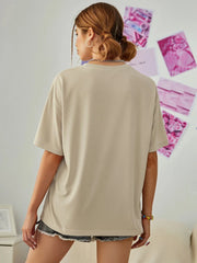 Follow Me Graphic Summer Tee