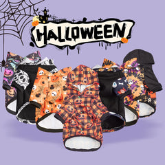 Halloween Print Pet Hoodie Sweatshirt