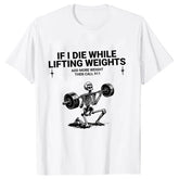 Funny Gym Workout Tee Men