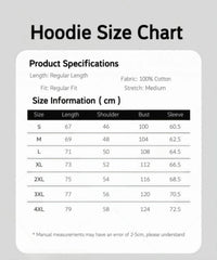 Oversized Aesthetic Cotton Winter Hoodie