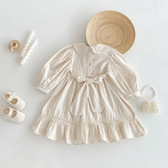 Sweet Long Sleeve Princess Girls Dress