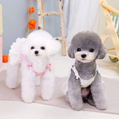Floral Summer Dog Princess Skirt