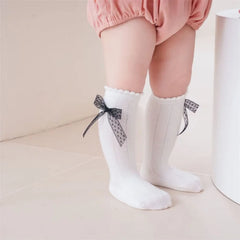 Princess Lace Bow Baby Socks