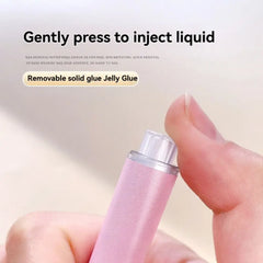 Gentle Alcohol-Free Nail Polish Remover Pen for Press-On Nails, Safe & Damage-Free Acrylic/Gel Nail Removal