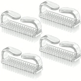 4pcs/Set Nail Art Tools Kit With Large Nail Polish Brush, Dust Brush, Cleaning Brush And Cuticle Pusher