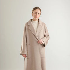 Double Faced Wool Korean Coat