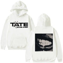 Tate McRaeConcert Miss Possessive Tour Hoodie Printed Unisex Fashion Loose Fit Sportswear Fleece Hoodie Autumn/Winter Sweatshirt