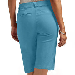 Trendy High Waist Chino Shorts