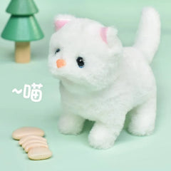 New Children's Simulation of Electric Plush Animal Toys, Play House Gifts for Boys and Girls with Sound Pet Toy Sets with Cages!