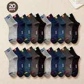 Men’s Breathable Low-Cut Sports Socks – Multi-Pair Pack