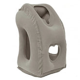 1pc Inflatable Travel Pillow, Airplane Pillow With Patented Valve Design, Travel Accessories With Neck And Head Support, Travel