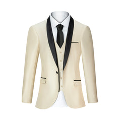 Peak Lapel Three-Piece Suit