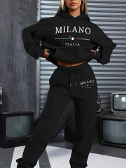 Women’s MILANO ITALIA Hoodie & Sweatpants Set