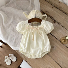 Floral Summer Baby Girl Romper