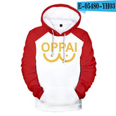 Coat Anime Saitama Oppai Hooded Hoodie Men Women Fleece Sweatshirt Fashion Harajuku Jacket Brand Clothes Cosplay Costume