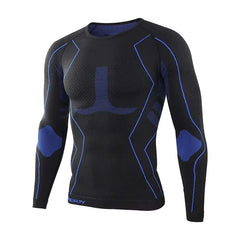 Men Sport Thermal Underwear Suits Outdoor Cycling Compression Sportswear Quick Dry Breathable Clothes Fitness Running Tracksuits