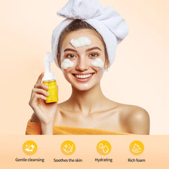 Turmeric Kojic Acid Cleansing Mousse