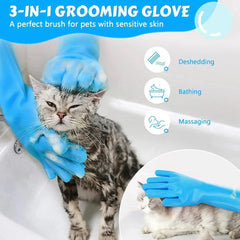 Silicone Shampoo Massaging Glove