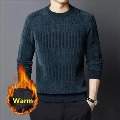 Thick Knit Winter Crew Sweater