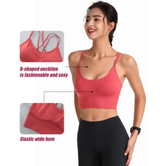 Criss Cross Back Sports Bra