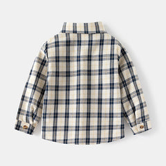 Classic Baby Plaid Cotton Shirt