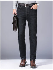 Smart Casual Straight Denim Jeans