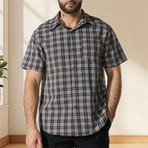 Summer Plaid Button Shirt