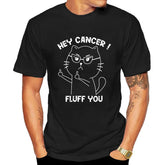 Funny Awareness Cat Graphic Tee