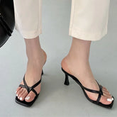 Jiexiyang Clip Toe Party Slides