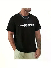 Coffee Quote Graphic Tee