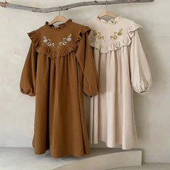 Mother Daughter Floral Long Sleeve Dress