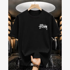2026 Summer New Women's T-shirts Luxury Printed Top Pattern Short Sleeve Hip Hop T-shirt Men's Clothing Women's Alphabet T Shirt