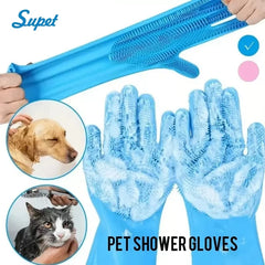 Silicone Shampoo Massaging Glove