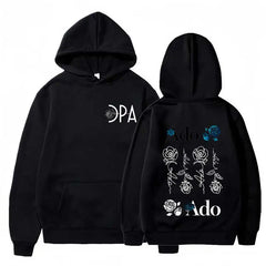 Ado World Tour 2026 Hibana Hoodie Men Women Fashion Japanese Style Pullover Jacket Unisex Casual Unisex Harajuku Sweatshirt