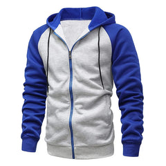 Men’s Fleece Zip-Up Hooded Sweatshirt