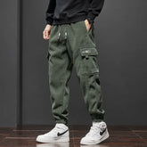 Elastic Waist Casual Jogger Pants