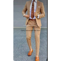 Slim Formal Two Piece Suit