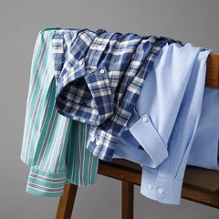 Oversized Cotton Oxford Short Shirt